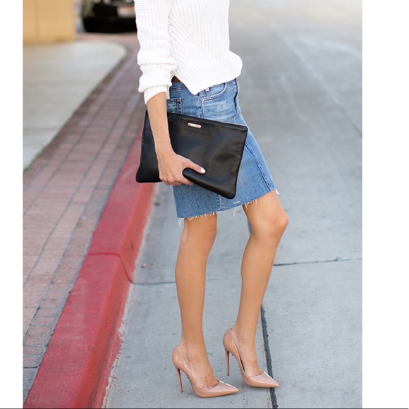 πFall Fashion, HPπVintage denim pencil fit skirt - Picture 7 of 9